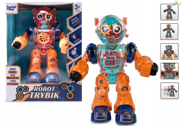 Robot Cog walking + lys og lydeffekter 143250