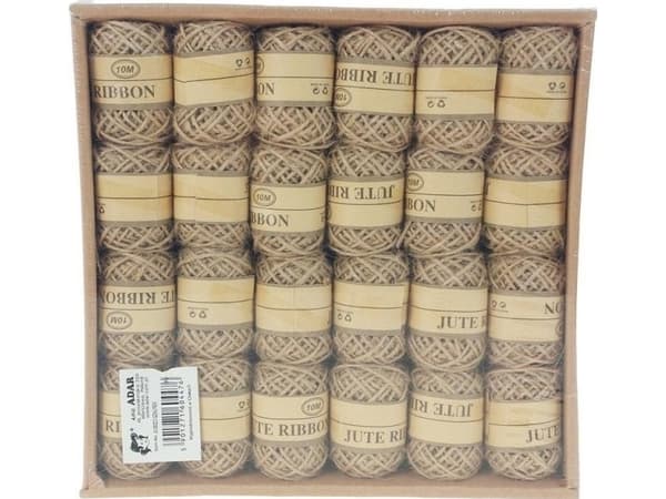 Juuttinarua pakkaamiseen 10m (24kpl)