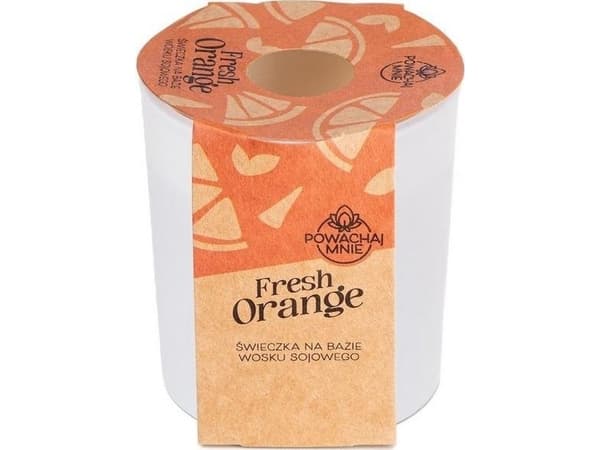 Smell Me Fresh Orange Soy Candle White