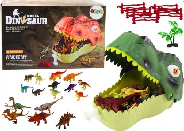 LeanToys Dinosaurus hahmo Suuri dinosaurus Vihreä 45 El