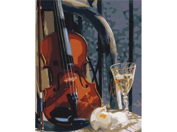 Maleri etter tall - Stilleben... 40x50cm
