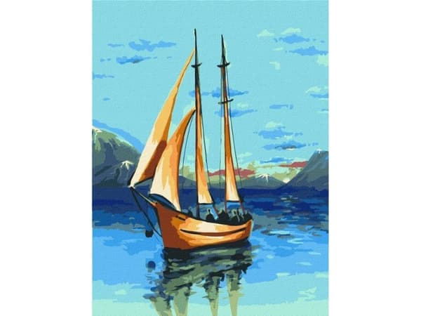 Maleri etter tall - Romance of the sea 30x40cm