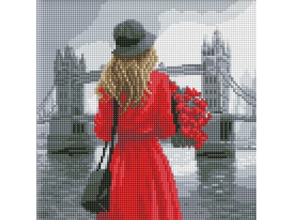 Diamond Mosaic - Foggy London 30x30cm