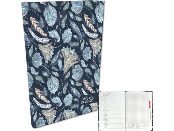 Kalender 2025 A5 Veckovis blommor Boho