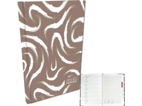 Kalender 2025 A5 Veckovis Mazia Beige