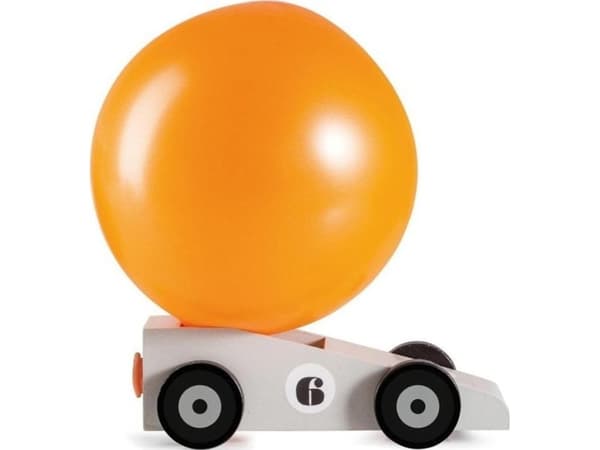 CHOIŃSKI Bil med ballong - Silverstar