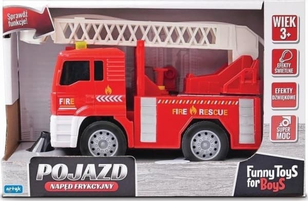 Toys for Boys Fire Department vehicle with drive