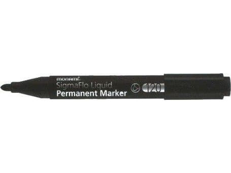 Monami Monami Permanent Marker SigmaFlo 120 Svart Universal