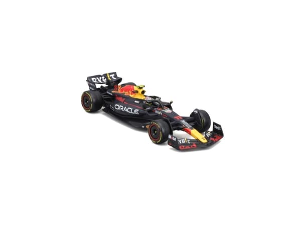 BBURAGO RedBull F1 RB19, Sportsbil, Montert på forhånd, 1:43, RedBull F1 RB19, Alle kjønn, Metall, Plast