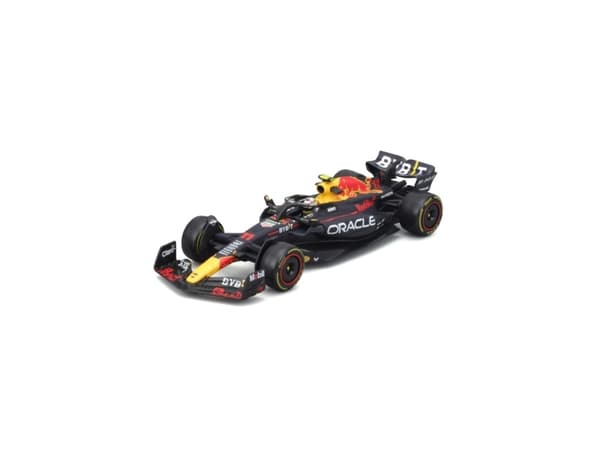 BBURAGO RedBull F1 RB19, Sportsbil, Montert på forhånd, 1:43, RedBull F1 RB19, Alle kjønn, Metall, Plast