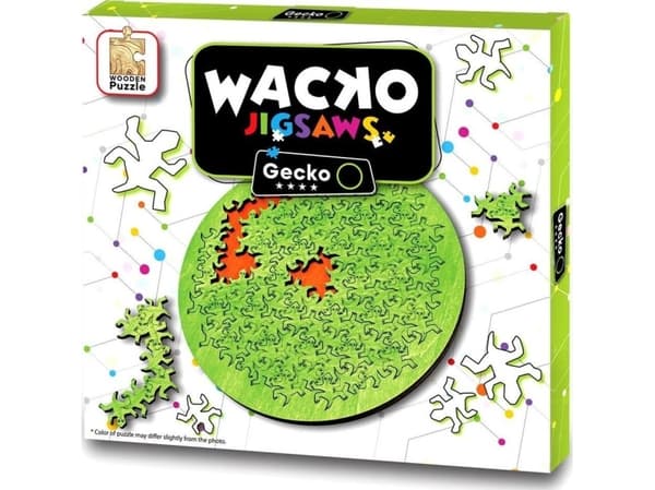 Wacko - Gecko puslespill 12 brikker - nivå 4/4