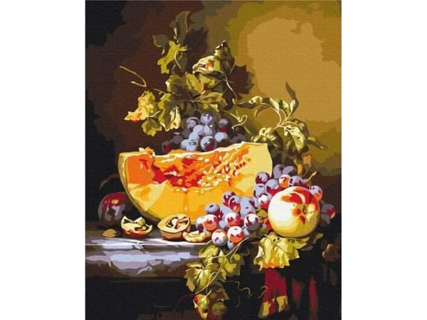 Maleri etter tall - nederlandsk stilleben 40x50cm