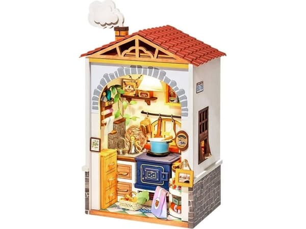 Robotime ROBOTIME taittuva puinen palapeli malli 3D - Gourmet-keittiö