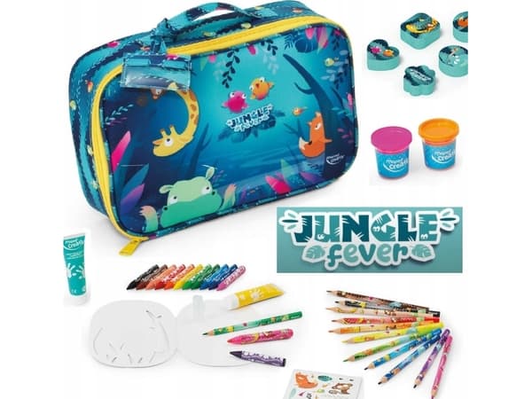 Creativ Jungle Fever suitcase with accessories