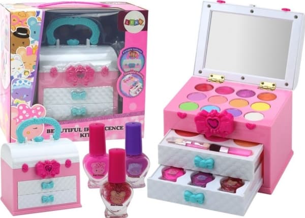 LeanToys Beauties in a box Shadows Lipglosser Roses Neglelakker