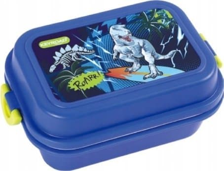 Keyroad Matboks KEYROAD, plast, med rom, Dino