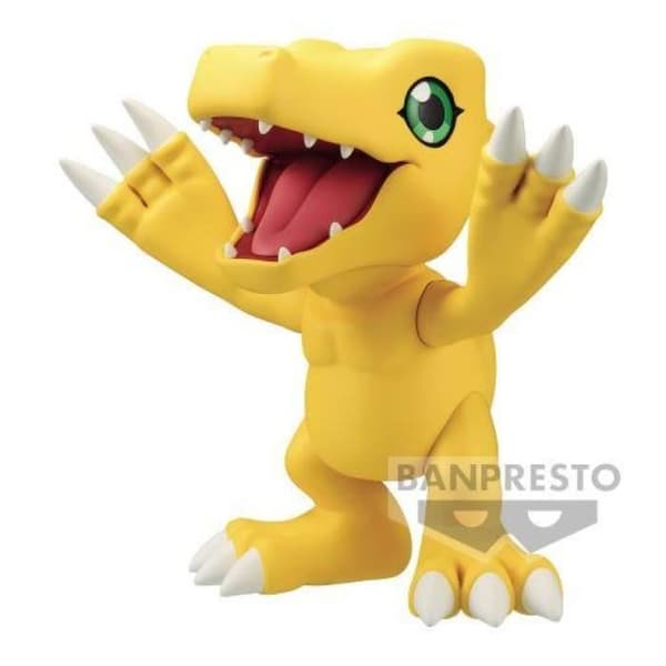 DIGIMON ADVENTURE - Agumon - Sofvimates Figur 17cm