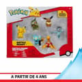 Miniatyrbillede 5 af 6: Sæt med tal Pokémon JW3614 5 cm 6 Dele