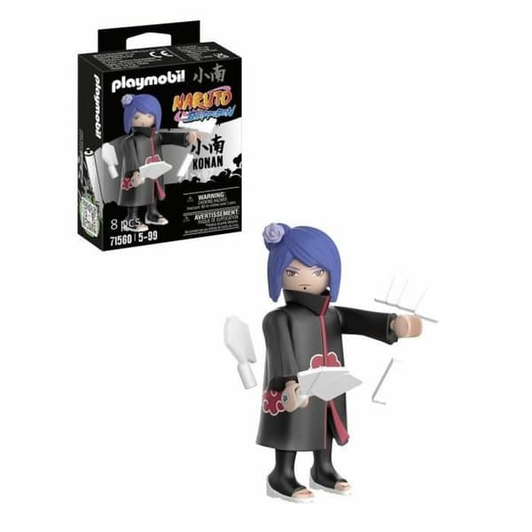 Figurer Playmobil Naruto Shippuden - Konan 71560