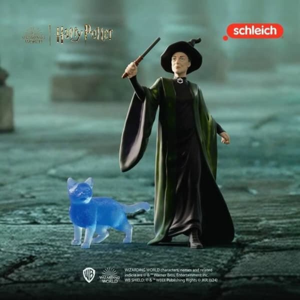 Dukke Harry Potter Sleich 42682 Professor McGonagall and her Patronus