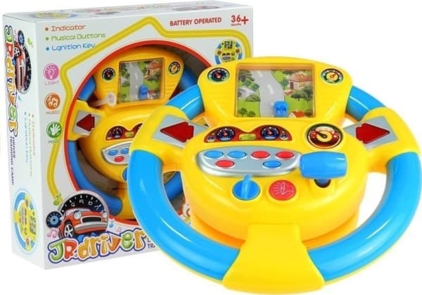 LeanToys Interaktiv babyratt med ljud LEAN Toys