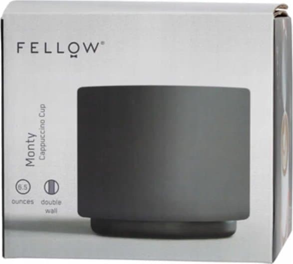 Fellow Fellow Monty Cappuccino - Kubek czarny 190 ml