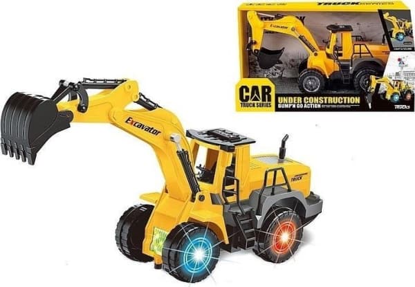 Batteridrevet gravemaskin