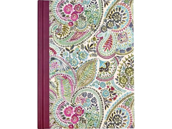 Notatnik szyty Paisley akwarela