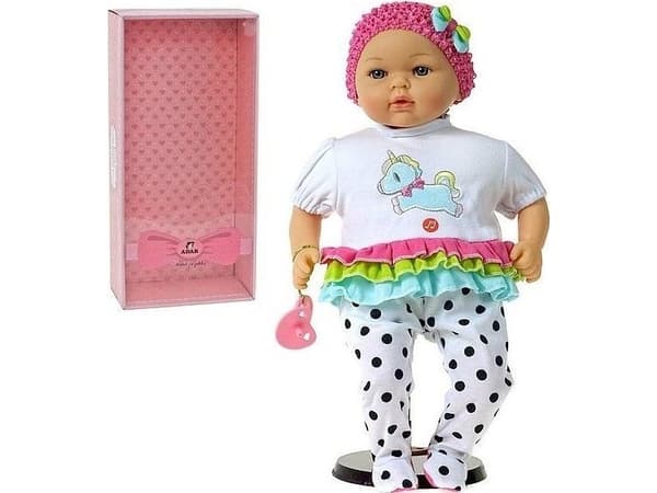 Babydukke med polsk stemme 45cm