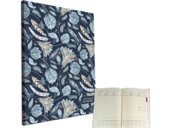 Kalender 2025 A4 Veckovis blommor Boho