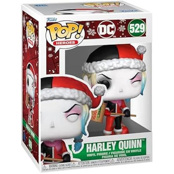 Figur - Funko Pop! - Harley Quinn - DC Comics - 9,5 cm - Kvalitetsvinyl - Idealisk present