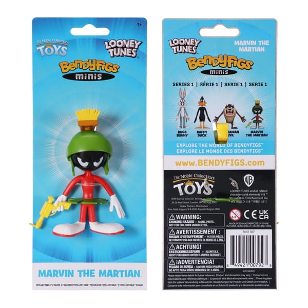 Noble Collection Wb - Lt - Marvin Mini Bendyfig