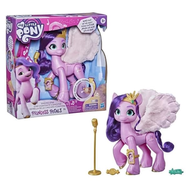 MY LITTLE PONY statyett - Singing Petal Princess HASBRO - 15 cm - Tillbehör ingår