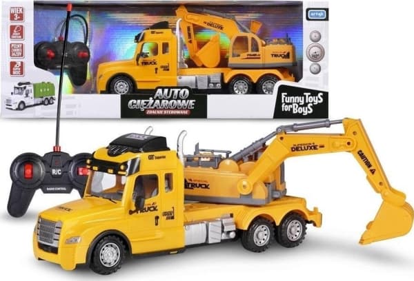 R/C grävmaskin lastbil Leksaker för pojkar