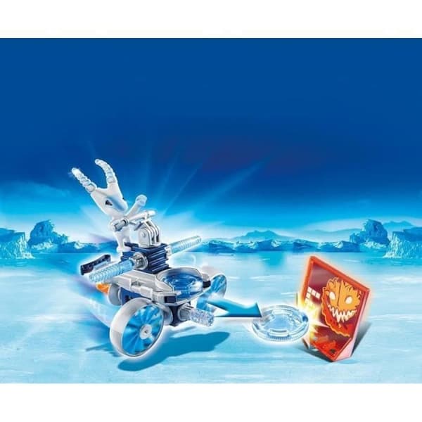 PLAYMOBIL - Playmobil Action - Robotar - Isrobot med skivutskjutare - Blandat - Från 5 år