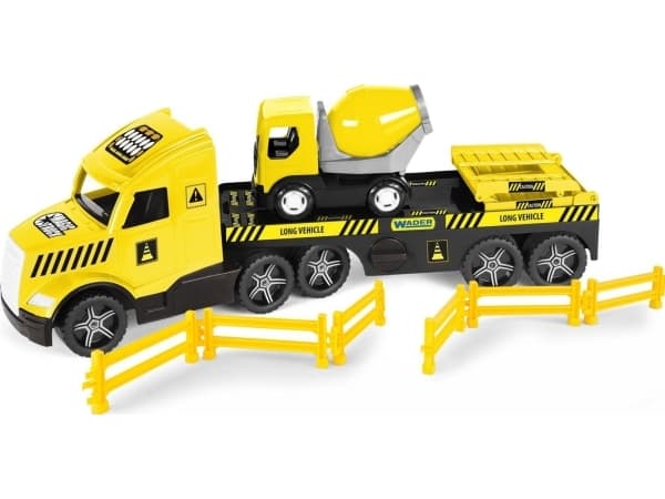 Wader WADER 36461 MAGIC TRUCK TECHNIC LAWETA Z BETONIARKĄ