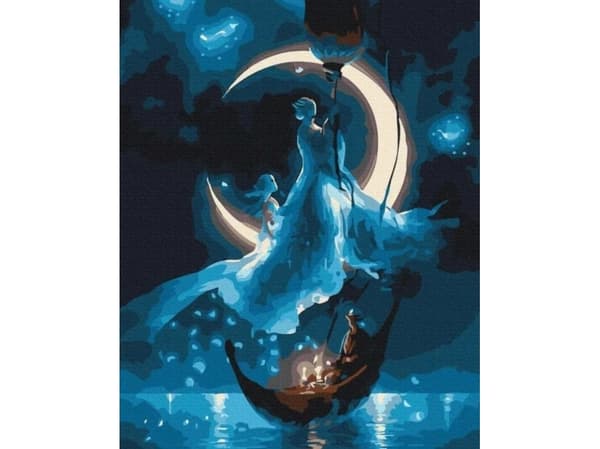 Painting by numbers - Goddess of magic 40x50cm
