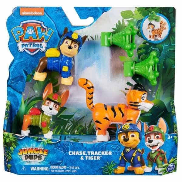 Playset The Paw Patrol Jungle 19,05 x 20,23 x 5,71 cm 4 antal