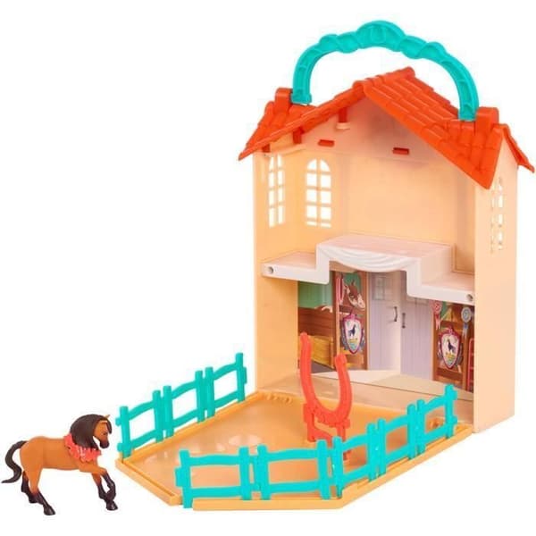 Spirit Portable Stall Set + Hästfigur