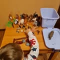 Miniatyrbillede 11 af 11: Bondgårdsdjur Set Leksaker - 48-delar