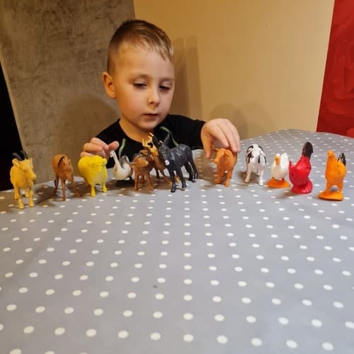 Bondegårdsdyr Figurer Legetøj - 12 dele