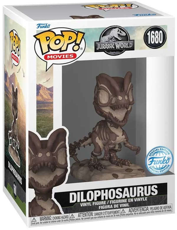 Funko Pop Movies: Jurassic Park Fossil - Dilophosaurus