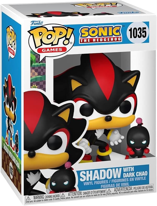 Funko Popbuddy: Sonic - Shadow W/dchao