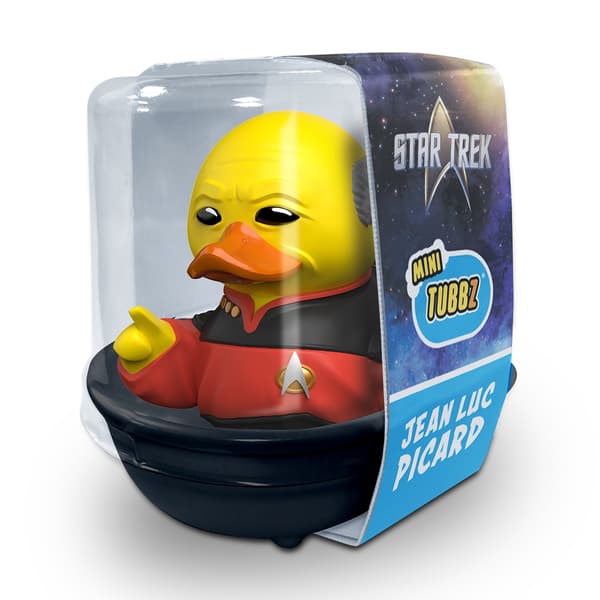 Numskull - Mini TUBBZ badanka - Star Trek - Jean-Luc Picard (badkarsutgåva) - 8cm