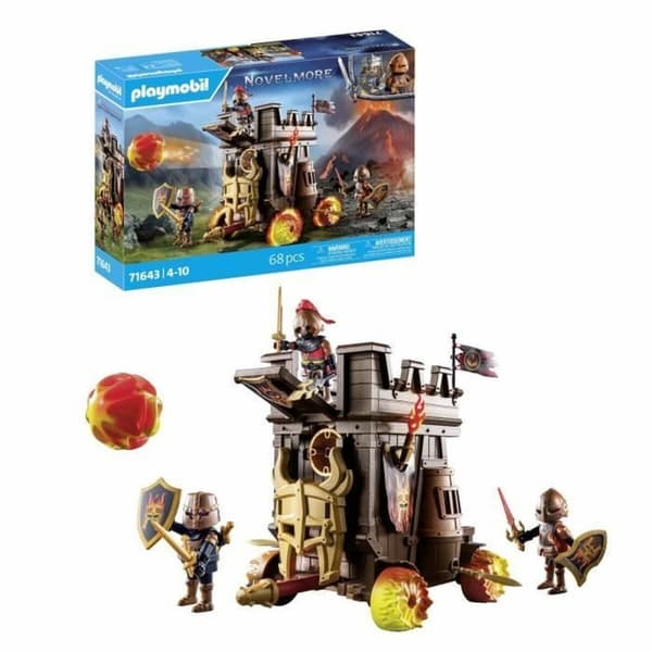 Playset Playmobil 71643 - Burnham Raiders tank 68 Delar
