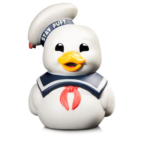Numskull - Mini TUBBZ badanka - Ghostbusters - Stay Puft Marshmallow Man (badkarsutgåva) - 8cm