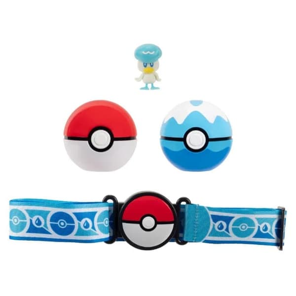 Pokémon Clip N Go Belst Set - Quaxley