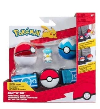 Pokémon Clip N Go Belst Set - Quaxley