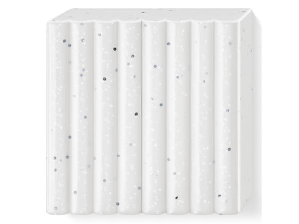Staedtler FIMO 8010-003, Modelleringsleire for barn, Leire, Granitt, Hvit