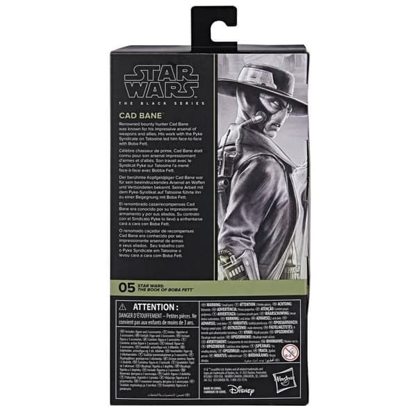 Star Wars The Black Series 6 tommer figur Cad Bane